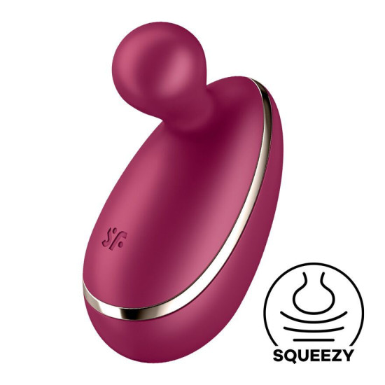 Кліторальний вібратор, бордовий Satisfyer Spot On 1 Berry