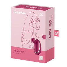 Клиторальный вибратор, бордовый Satisfyer Spot On 1 Berry
