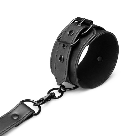 Хрестовина з кайданками і каблуками, чорна Bedroom Fantasies Hogtie With Hand And Ankle Cuffs