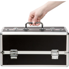 Кейс для зберігання секс-іграшок, чорний BMS Factory Large Lokable Vibrator Case Black