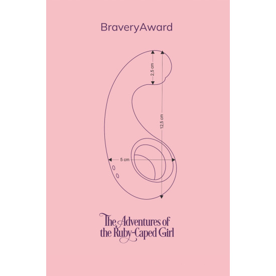Вібратор для точки G, синій FairyGasm BraveryAward Blue FairyGasm BraveryAward Blue
