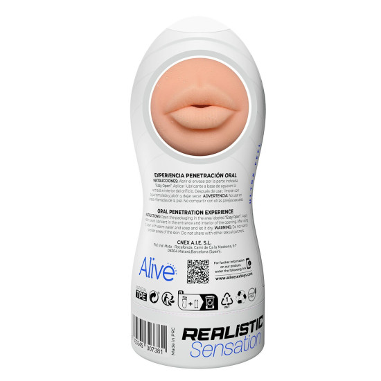 Мастурбатор ротик Alive Maxi Flex Oral, L