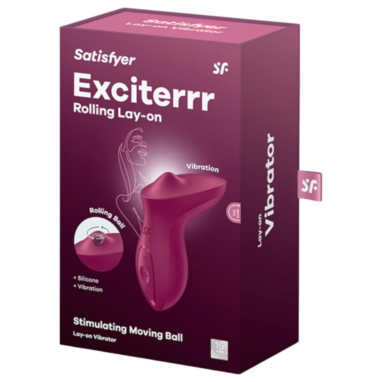 Вібратор, ягідний Satisfyer Exciterrr Berry