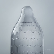 Тонкі та суперміцні презервативи Lelo Hex Condoms Original, 12 Pack