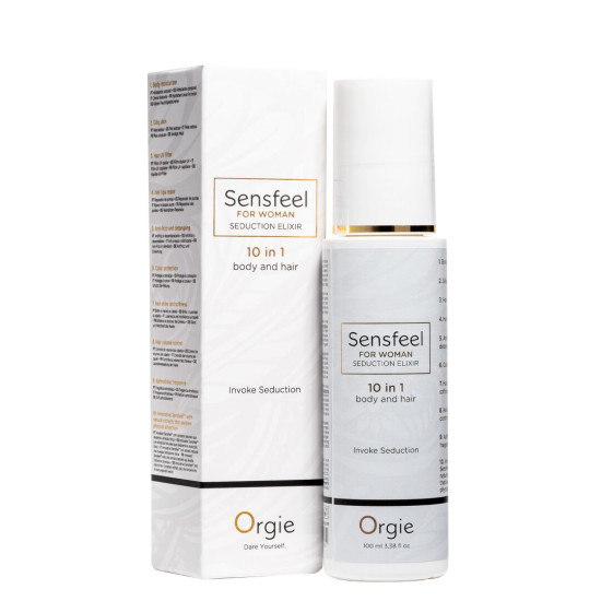 Лосьйон з феромонами для тіла і волосся для жінок Orgie Sensfeel Seduction Elixir 10 in 1 for Woman, 100 ml