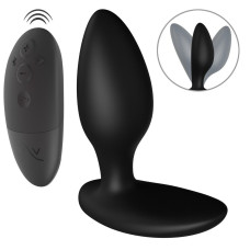Анальна смарт-вібропробка, чорна з пультом ДУ We-Vibe Ditto+ Satin Black