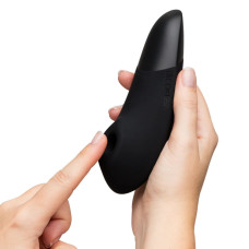 Вакуумний кліторальний стимулятор, чорний Womanizer Enhance Black