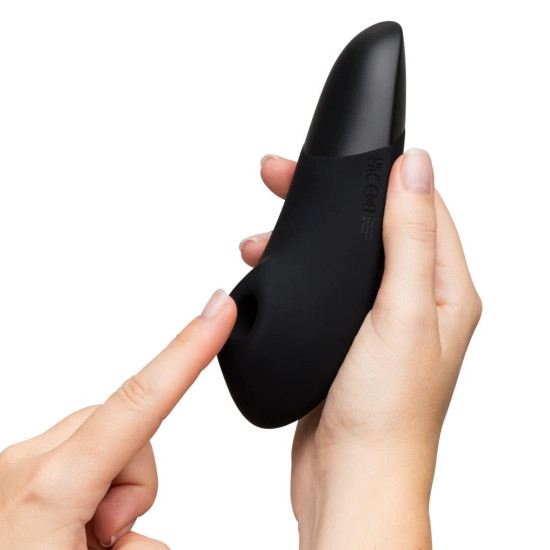 Вакуумний кліторальний стимулятор, чорний Womanizer Enhance Black