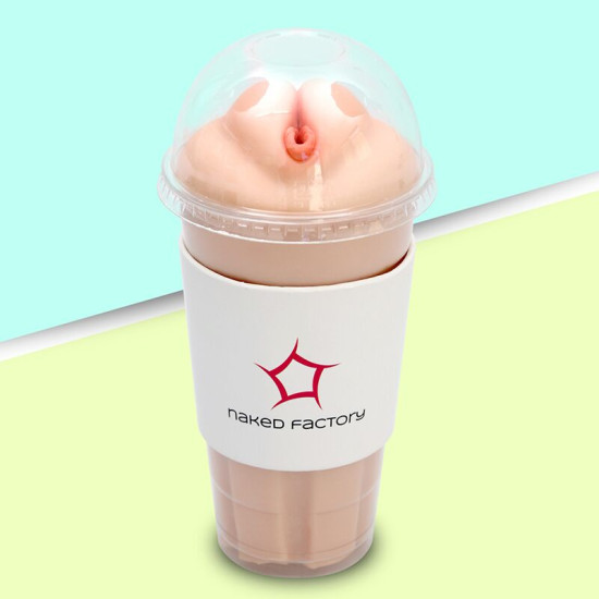 Сквозной мастурбатор-вагина Naked Factory Cup Sleeve V-1
