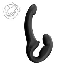 Облегченный регулируемый безремневой страпон, черный Fun Factory SHARE LITE Black