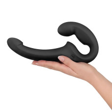 Облегченный регулируемый безремневой страпон, черный Fun Factory SHARE LITE Black