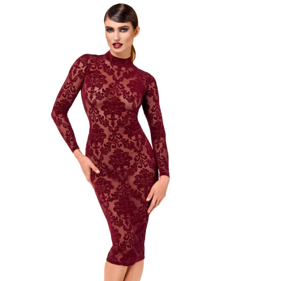 Платье-миди Noir Handmade F384 Kink Royal midi dress, XL