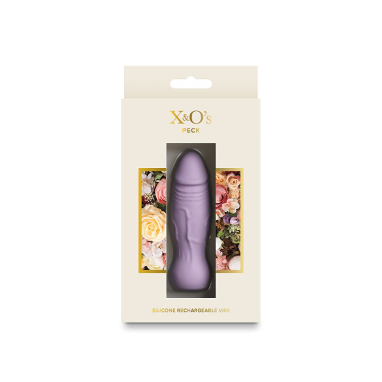 Мінівібратор, фіолетовий NS Novelties X&O's - Peck - Lavender