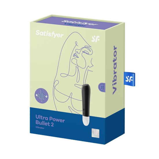 Вібропуля, чорна Ultra Power Bullet 2 Black Ultra Power Bullet 2 Black
