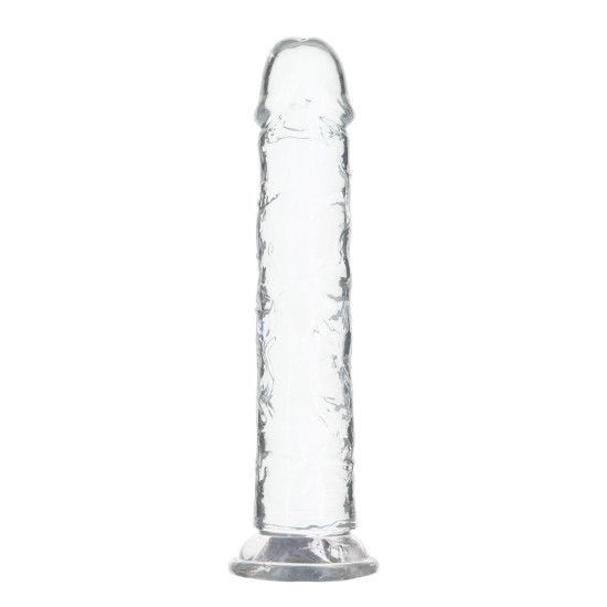 Прозорий фалоімітатор, довжина 20.3 см ADDICTION Vertical Dong, 8″ (лопнув блістер)