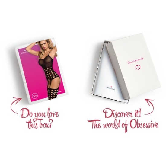 Бодістокінг Obsessive Bodystocking G310 S/M/L (пом'ята упаковка!!!)