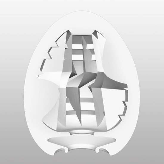 Мастурбатор-яйцо с текстурой «Молния» Tenga Egg Thunder