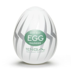 Мастурбатор-яйцо с текстурой «Молния» Tenga Egg Thunder