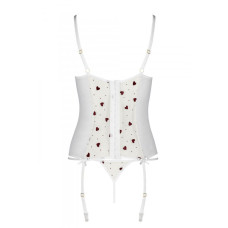 Корсет, білий Lovelia Corset White, S/M