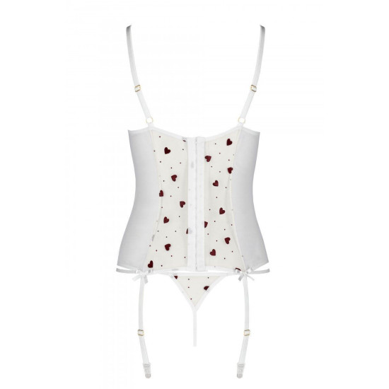 Корсет, білий Lovelia Corset White, S/M