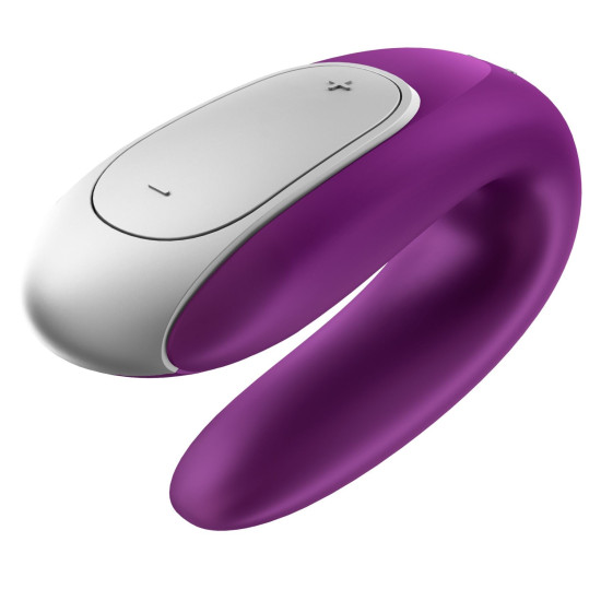 Смарт-вибратор для пар, фиолетовый Satisfyer Double Fun Violet