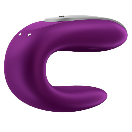 Смарт-вибратор для пар, фиолетовый Satisfyer Double Fun Violet
