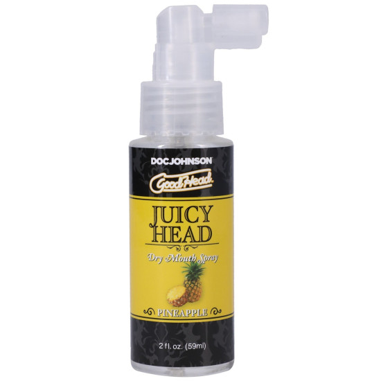 Зволожуючий ананасовий спрей для орального сексу Doc Johnson GoodHead Juicy Head Dry Mouth Spray Pineapple, 2 fl. oz.