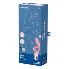 Вибратор-кролик, розовый Satisfyer Hug Me Pink