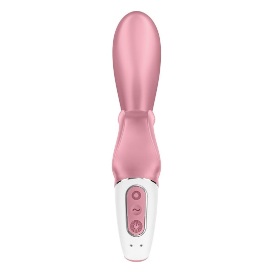 Вібратор-кролик, рожевий Satisfyer Hug Me Pink