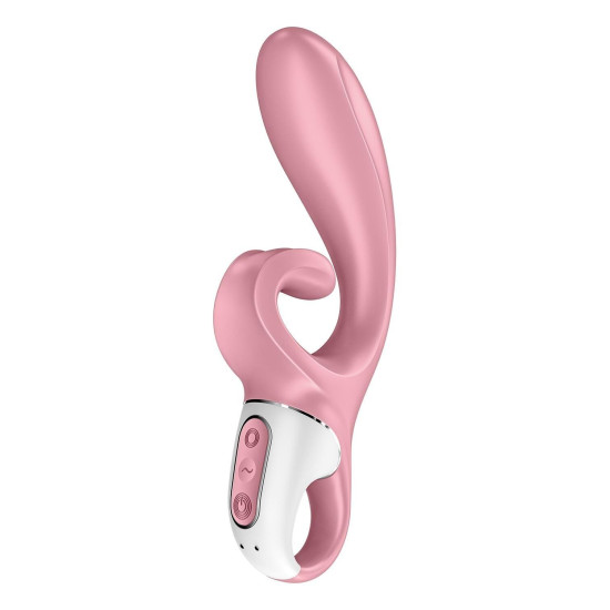 Вібратор-кролик, рожевий Satisfyer Hug Me Pink