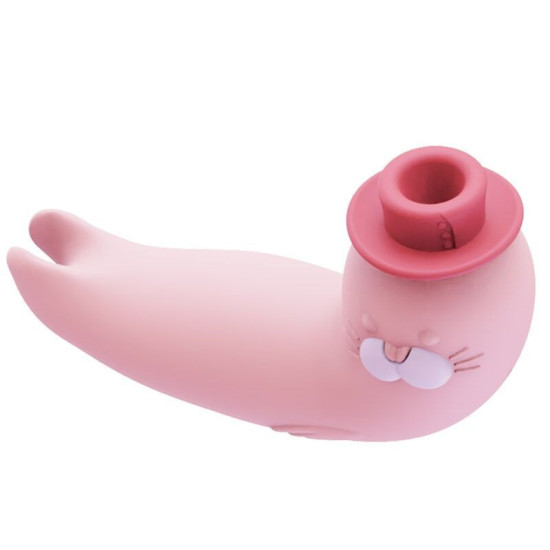 Вакуумный вибратор, розовый CuteVibe Franky Pink
