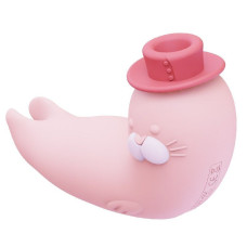 Вакуумний вібратор, рожевий CuteVibe Franky Pink