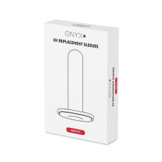 Рукава для мастурбатора з меншим діаметром, 3 шт. Kiiroo Onyx+ Tight