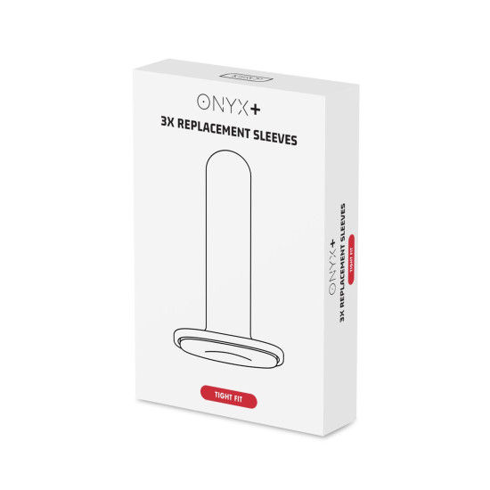 Рукава для мастурбатора с меньшим диаметром, 3 шт. Kiiroo Onyx+ Tight