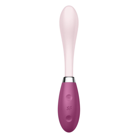 Вібратор з гнучким стовбуром і фіксацією положення, червоний Satisfyer G-Spot Flex 3 Red