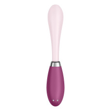Вибратор с гибким стволом и фиксацией положения, красный Satisfyer G-Spot Flex 3 Red