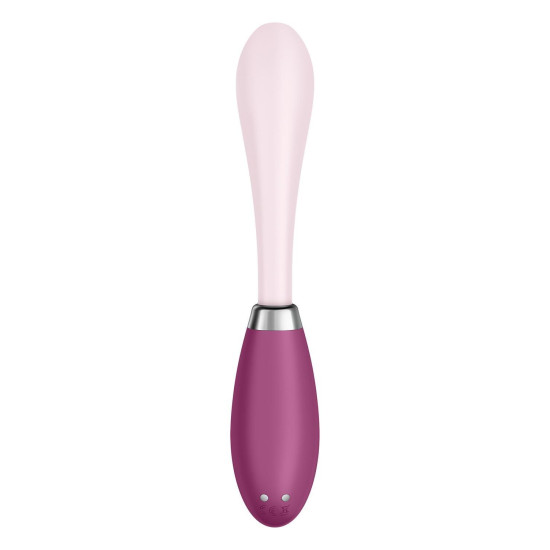 Вібратор з гнучким стовбуром і фіксацією положення, червоний Satisfyer G-Spot Flex 3 Red