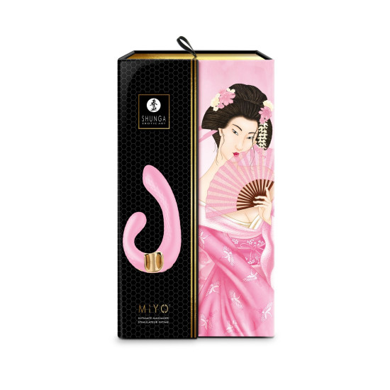 Вібратор-кролик, світло-рожевий Shunga Miyo Light Pink