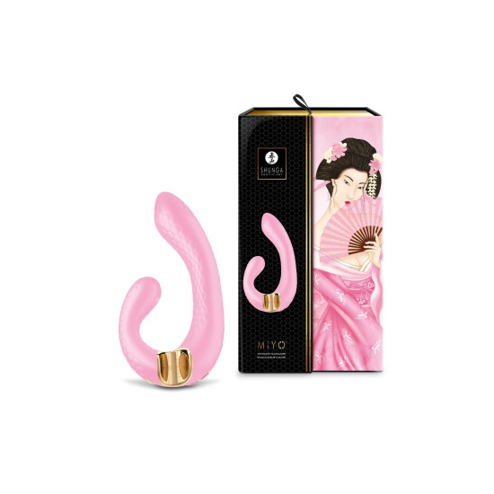 Вібратор-кролик, світло-рожевий Shunga Miyo Light Pink
