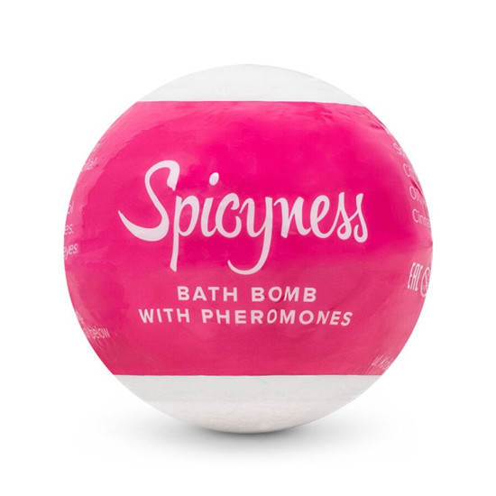 Бомбочка для ванны с феромонами Obsessive Bath Bomb with Pheromones Spicy, 100 g