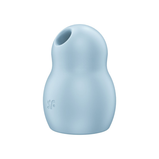 Вакуумний стимулятор з вібрацією, синій Satisfyer Pro To Go 1 Blue