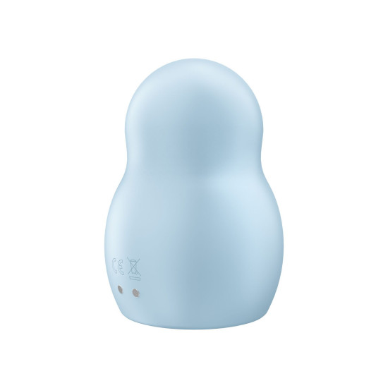 Вакуумний стимулятор з вібрацією, синій Satisfyer Pro To Go 1 Blue