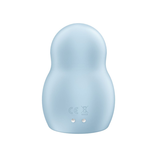 Вакуумний стимулятор з вібрацією, синій Satisfyer Pro To Go 1 Blue