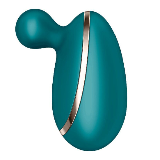 Кліторальний вібратор з відростком, зелений Satisfyer Spot On 1 Green