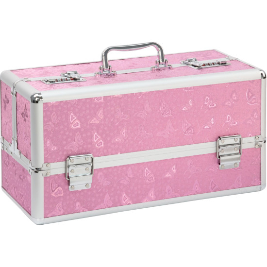 Кейс для хранения секс-игрушек, розовый BMS Factory Large Lokable Vibrator Case Pink