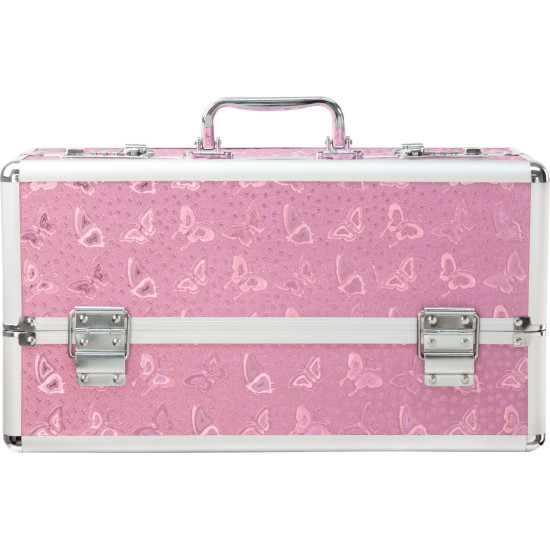 Кейс для хранения секс-игрушек, розовый BMS Factory Large Lokable Vibrator Case Pink
