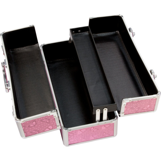 Кейс для хранения секс-игрушек, розовый BMS Factory Large Lokable Vibrator Case Pink