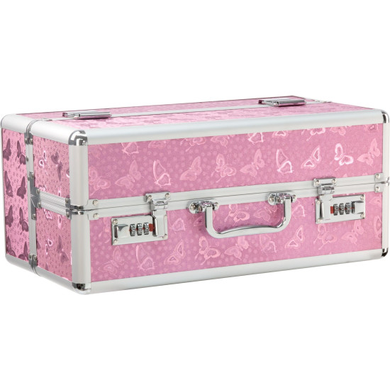 Кейс для хранения секс-игрушек, розовый BMS Factory Large Lokable Vibrator Case Pink