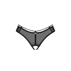 Трусики с открытым доступом Obsessive Roxelia Crotchless Thong, XS/S