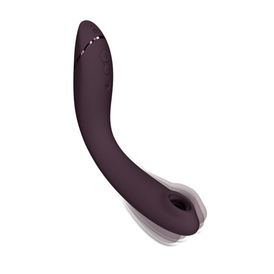 Вібратор для точки G з вакуумною стимуляцією, темно-фіолетовий Womanizer OG Aubergine